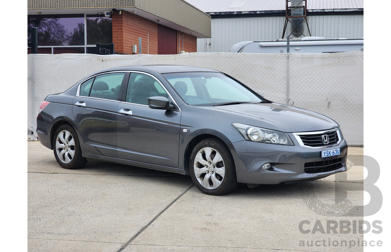 2/2008 Honda Accord VTi Luxury 50 4d Sedan Grey 2.4L