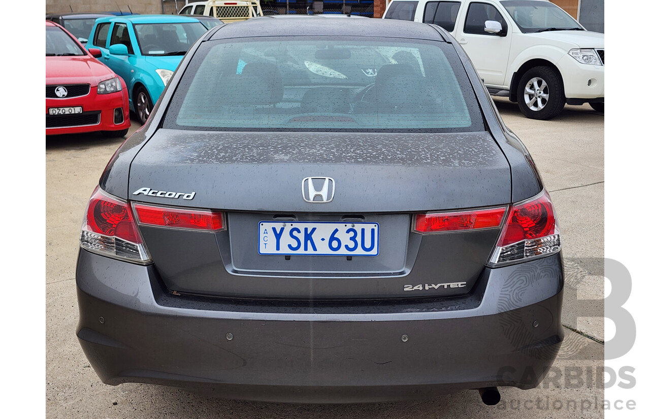 2/2008 Honda Accord VTi Luxury 50 4d Sedan Grey 2.4L