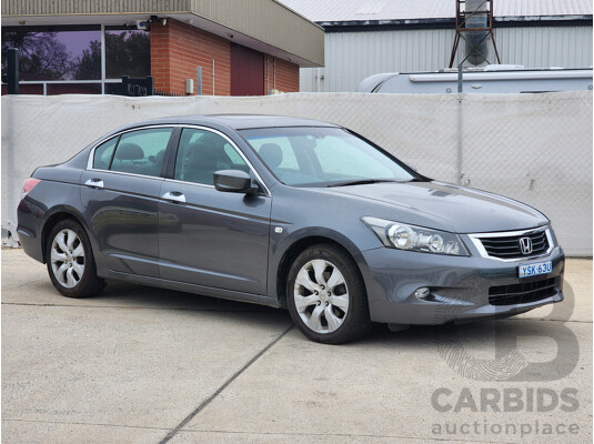 2/2008 Honda Accord VTi Luxury 50 4d Sedan Grey 2.4L 2/2008 Honda Accord VTi Luxury 50 4d Sedan Grey 2.4L
