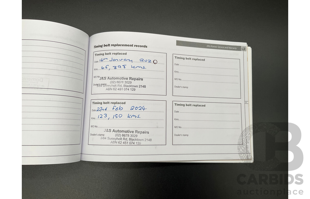 4/2015 Alfa Romeo Giulietta Distinctive MY15 5d Hatchback Alfa Red Turbo 1.4L