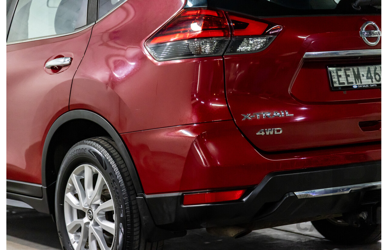 07/2019 Nissan X-Trail ST (4WD) T32 Series II 4d Wagon Ruby Red 2.5L