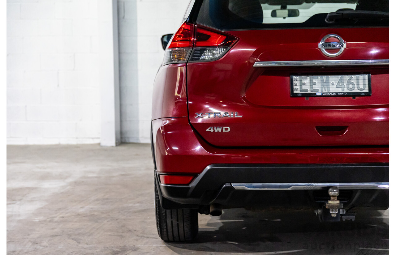 07/2019 Nissan X-Trail ST (4WD) T32 Series II 4d Wagon Ruby Red 2.5L