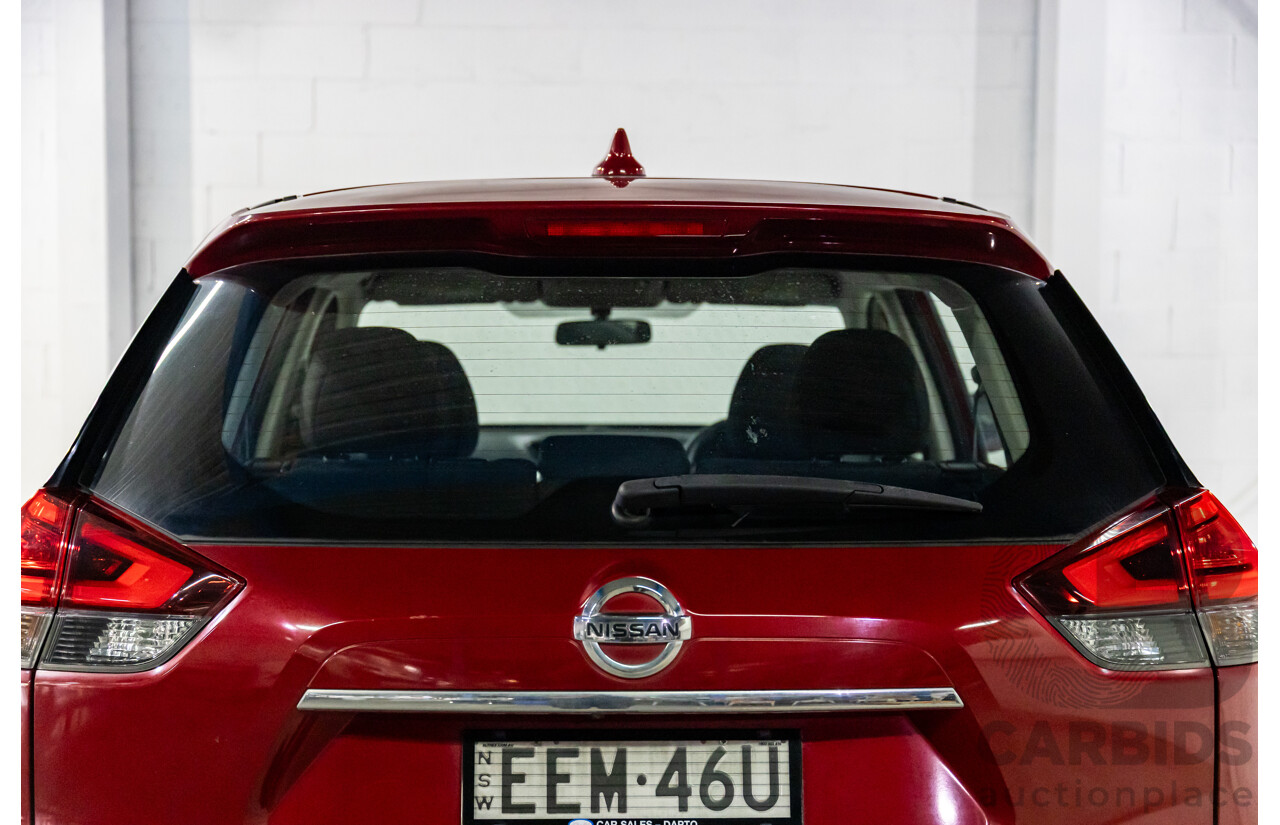 07/2019 Nissan X-Trail ST (4WD) T32 Series II 4d Wagon Ruby Red 2.5L