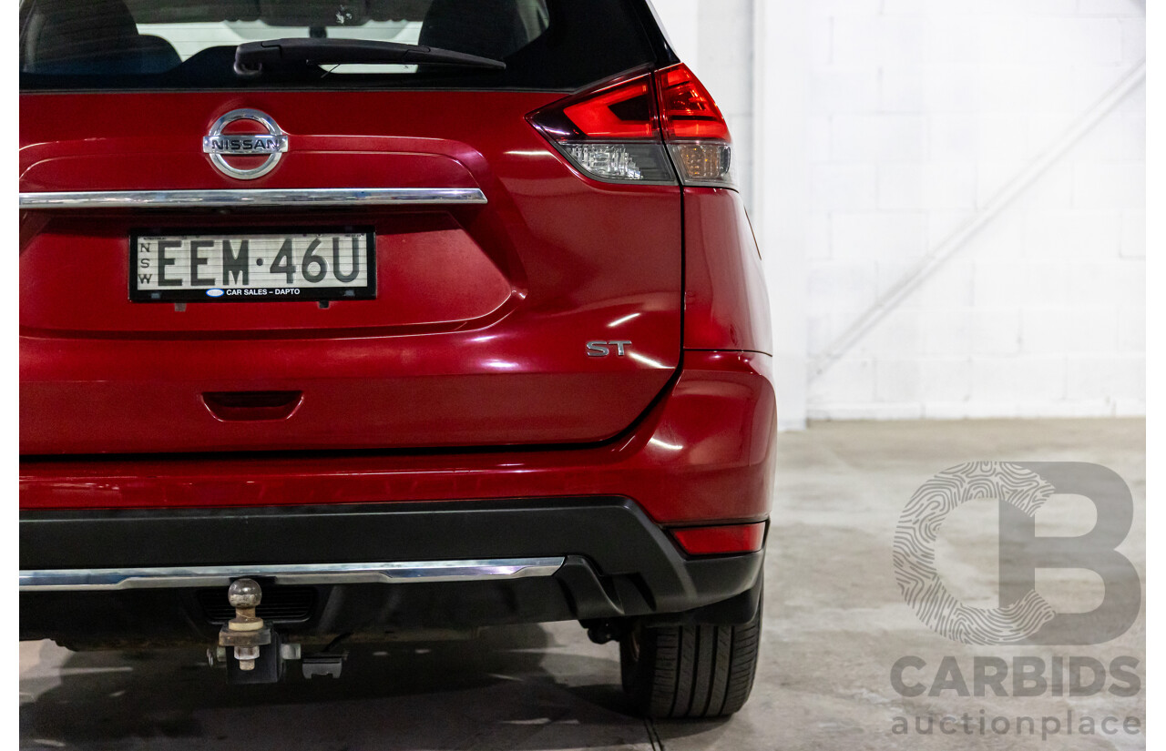 07/2019 Nissan X-Trail ST (4WD) T32 Series II 4d Wagon Ruby Red 2.5L