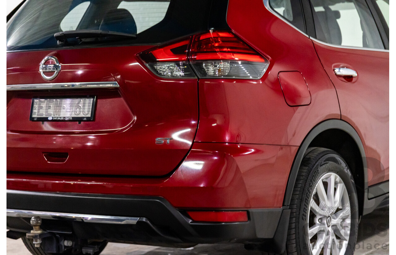 07/2019 Nissan X-Trail ST (4WD) T32 Series II 4d Wagon Ruby Red 2.5L