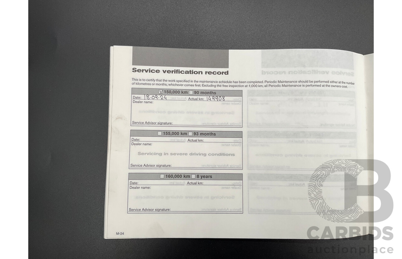 07/2019 Nissan X-Trail ST (4WD) T32 Series II 4d Wagon Ruby Red 2.5L