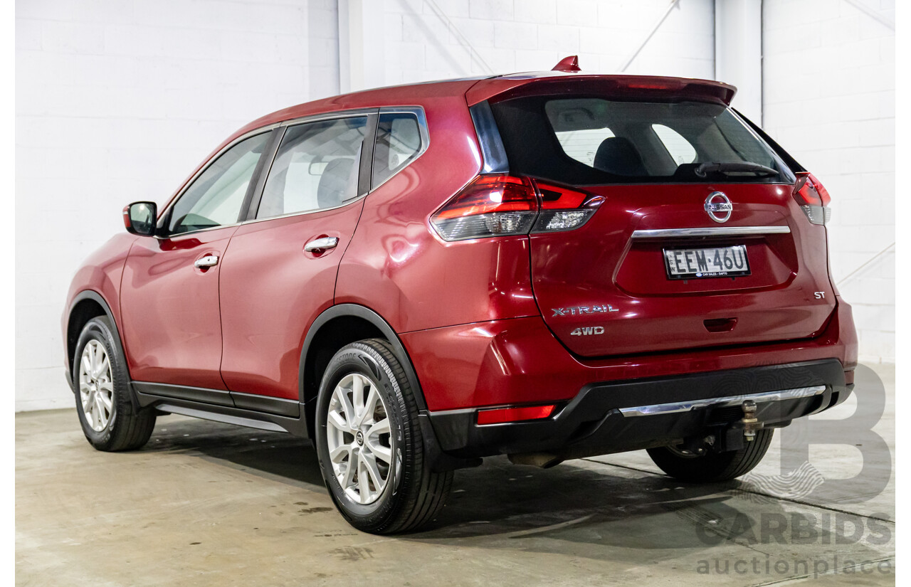 07/2019 Nissan X-Trail ST (4WD) T32 Series II 4d Wagon Ruby Red 2.5L
