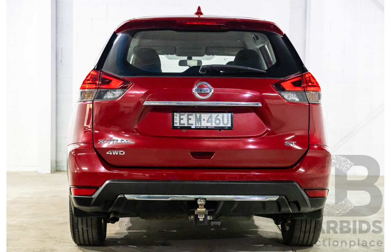 07/2019 Nissan X-Trail ST (4WD) T32 Series II 4d Wagon Ruby Red 2.5L