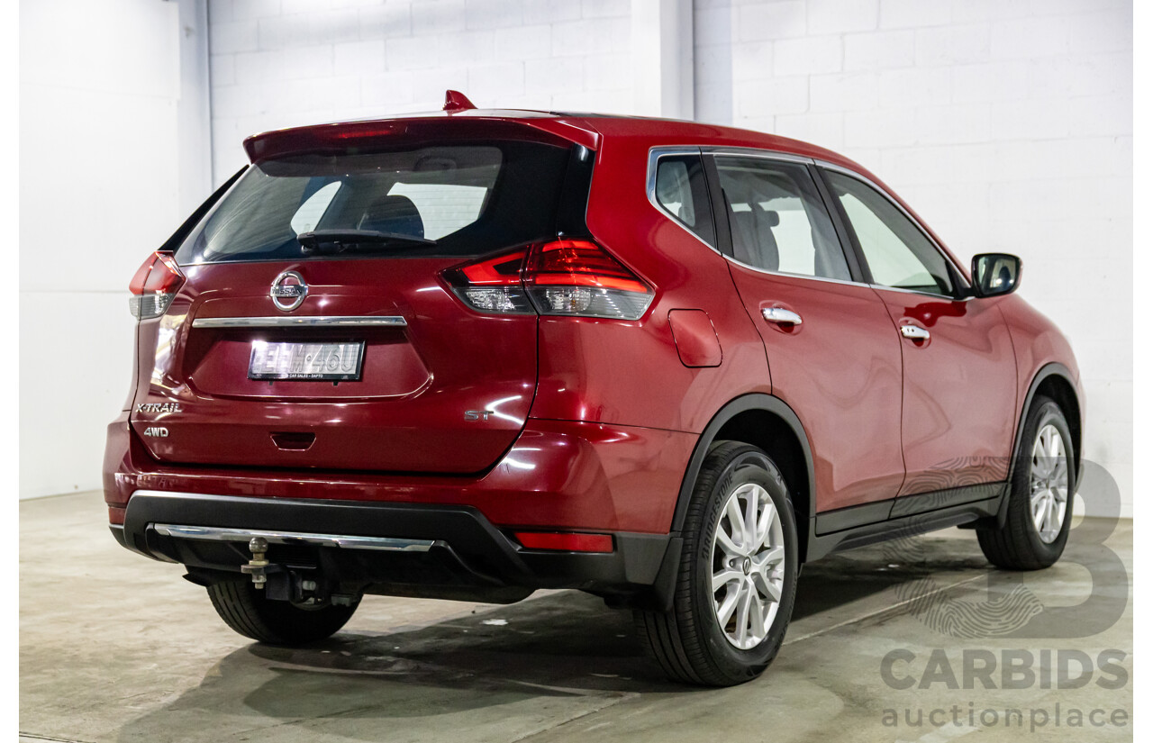 07/2019 Nissan X-Trail ST (4WD) T32 Series II 4d Wagon Ruby Red 2.5L