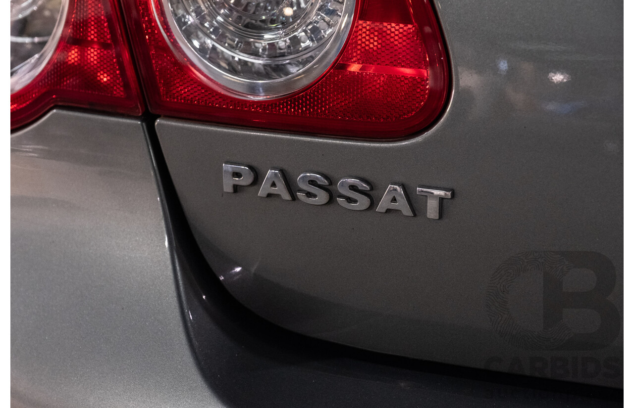 12/2006 Volkswagen Passat 2.0 TDI 3C 4d Sedan Granite Green Metallic Turbo Diesel 2.0L