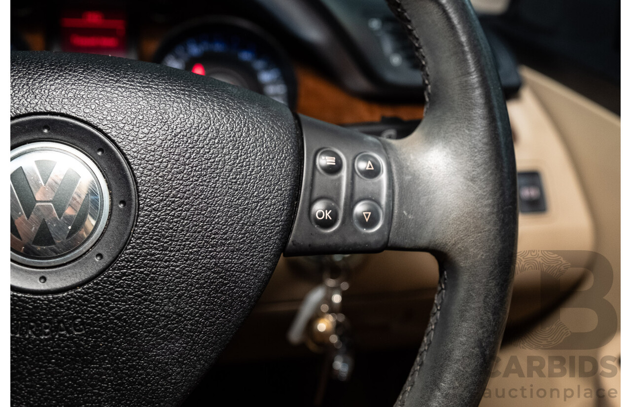 12/2006 Volkswagen Passat 2.0 TDI 3C 4d Sedan Granite Green Metallic Turbo Diesel 2.0L