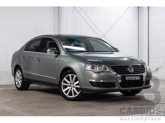 12/2006 Volkswagen Passat 2.0 TDI 3C 4d Sedan Granite Green Metallic Turbo Diesel 2.0L