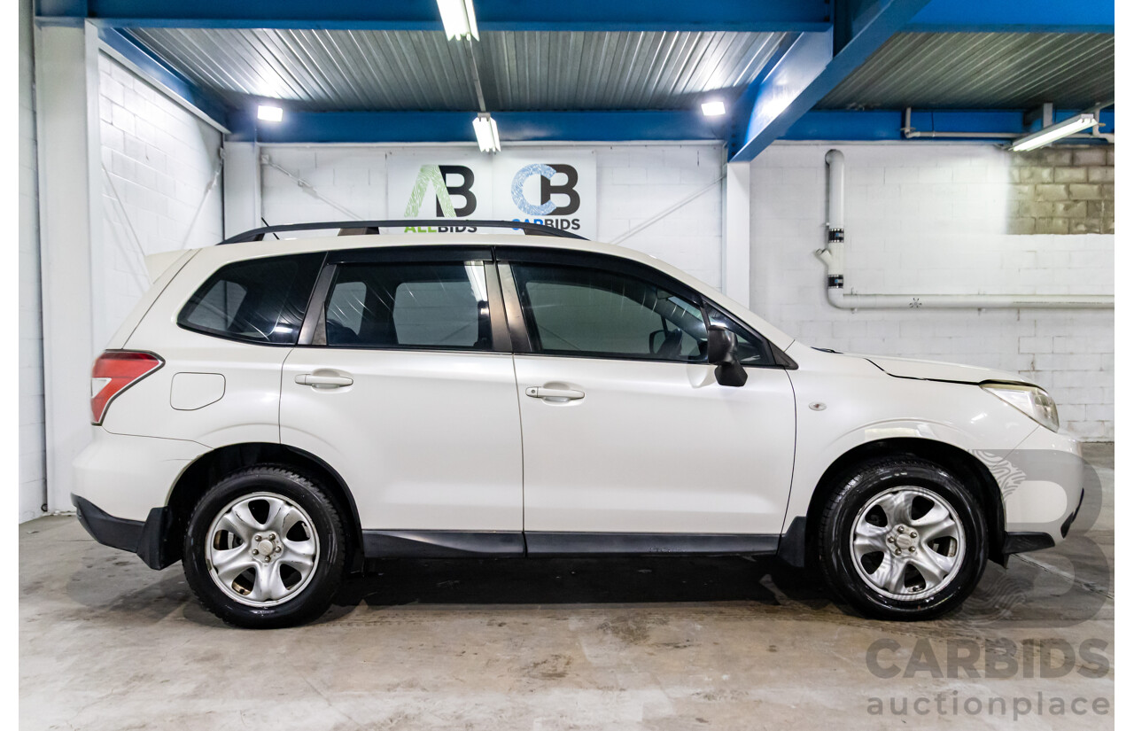 1/2013 Subaru Forester 2.5i-L MY13 4d Wagon Satin White Pearl 2.5L