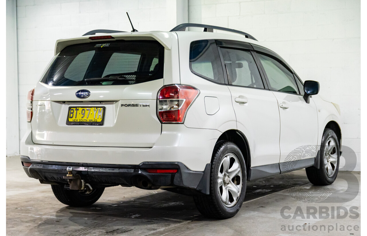 1/2013 Subaru Forester 2.5i-L MY13 4d Wagon Satin White Pearl 2.5L