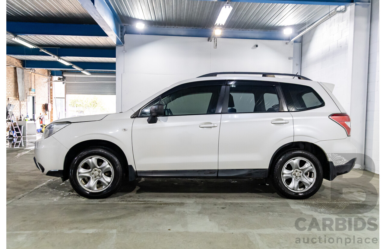 1/2013 Subaru Forester 2.5i-L MY13 4d Wagon Satin White Pearl 2.5L