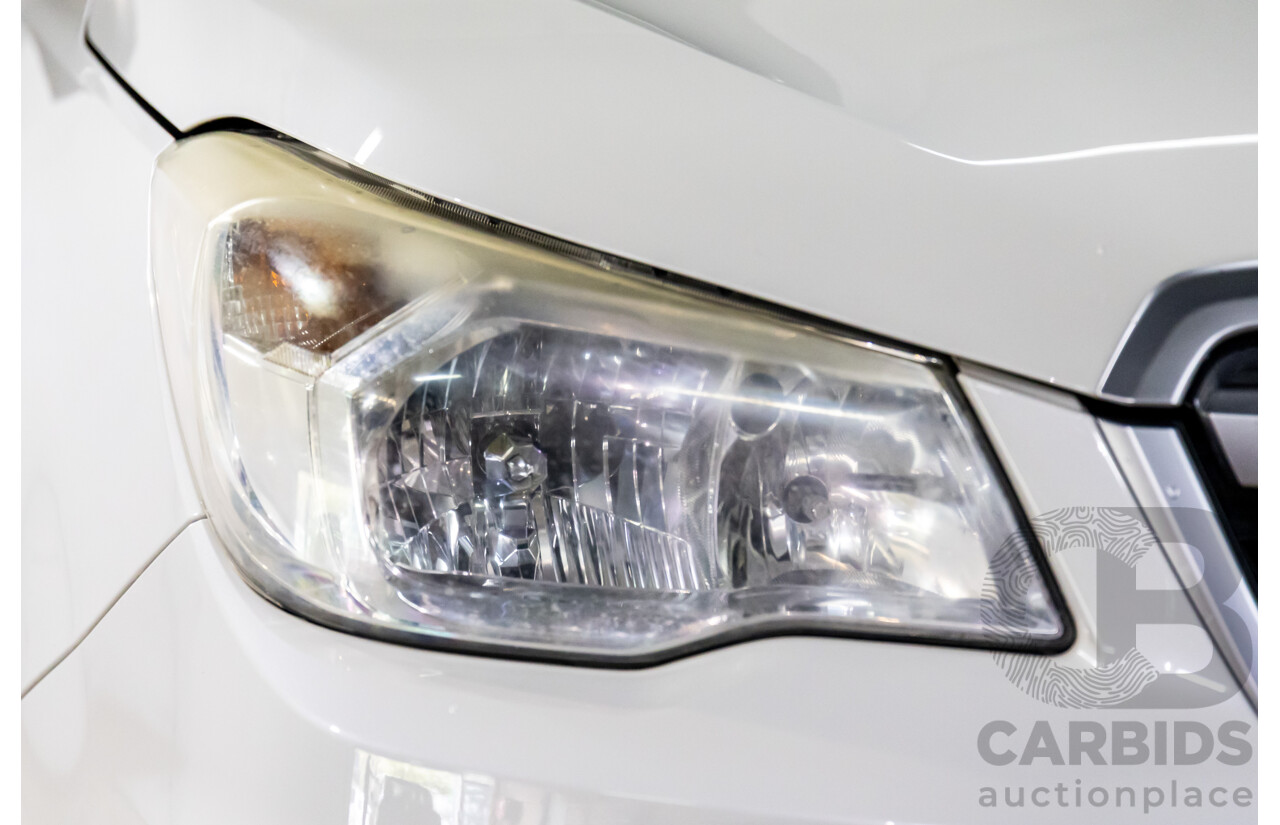 1/2013 Subaru Forester 2.5i-L MY13 4d Wagon Satin White Pearl 2.5L