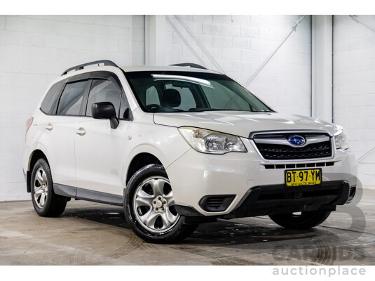 1/2013 Subaru Forester 2.5i-L MY13 4d Wagon Satin White Pearl 2.5L