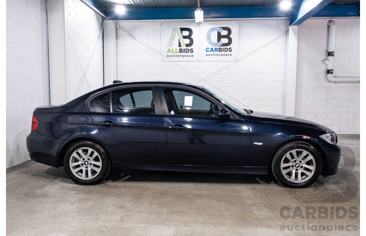 2/2007 BMW 320i Executive E90 4d Sedan Monaco Blue 2.0L