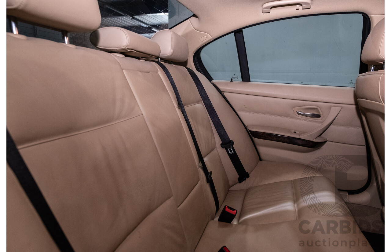 2/2007 BMW 320i Executive E90 4d Sedan Monaco Blue 2.0L