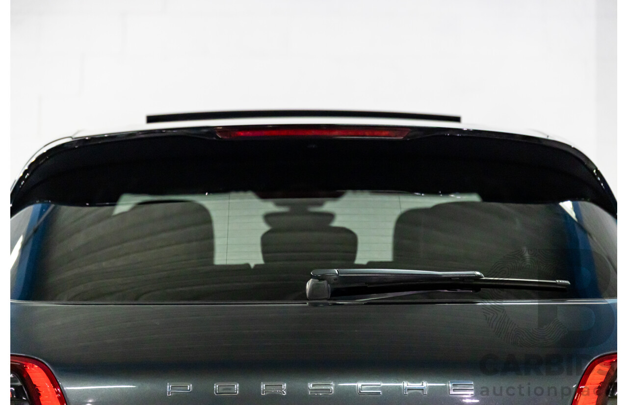 04/2017 Porsche Macan S (AWD) MY17 4d Wagon Volcano Grey Metallic Turbo V6 3.0L