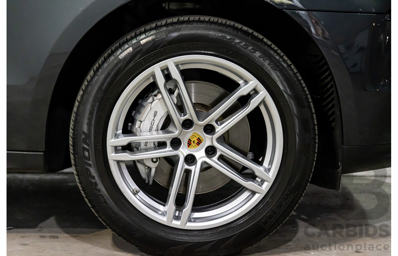 04/2017 Porsche Macan S (AWD) MY17 4d Wagon Volcano Grey Metallic Turbo V6 3.0L