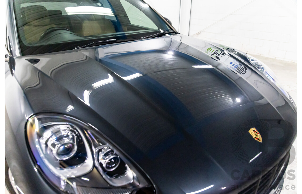 04/2017 Porsche Macan S (AWD) MY17 4d Wagon Volcano Grey Metallic Turbo V6 3.0L