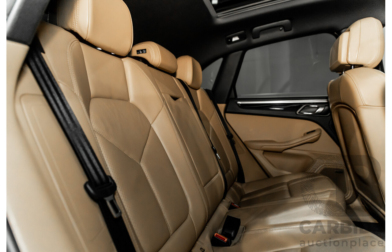 04/2017 Porsche Macan S (AWD) MY17 4d Wagon Volcano Grey Metallic Turbo V6 3.0L