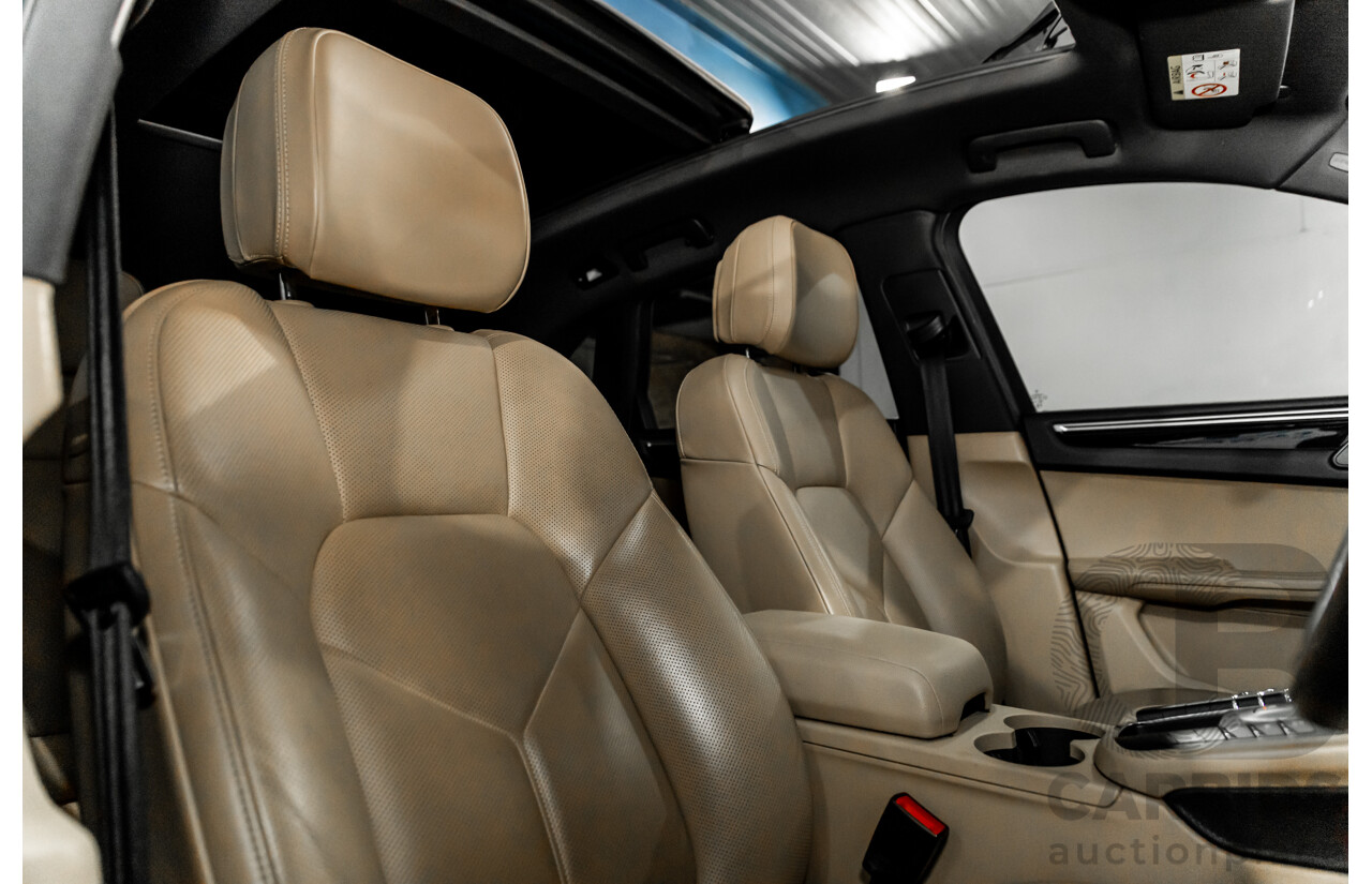 04/2017 Porsche Macan S (AWD) MY17 4d Wagon Volcano Grey Metallic Turbo V6 3.0L