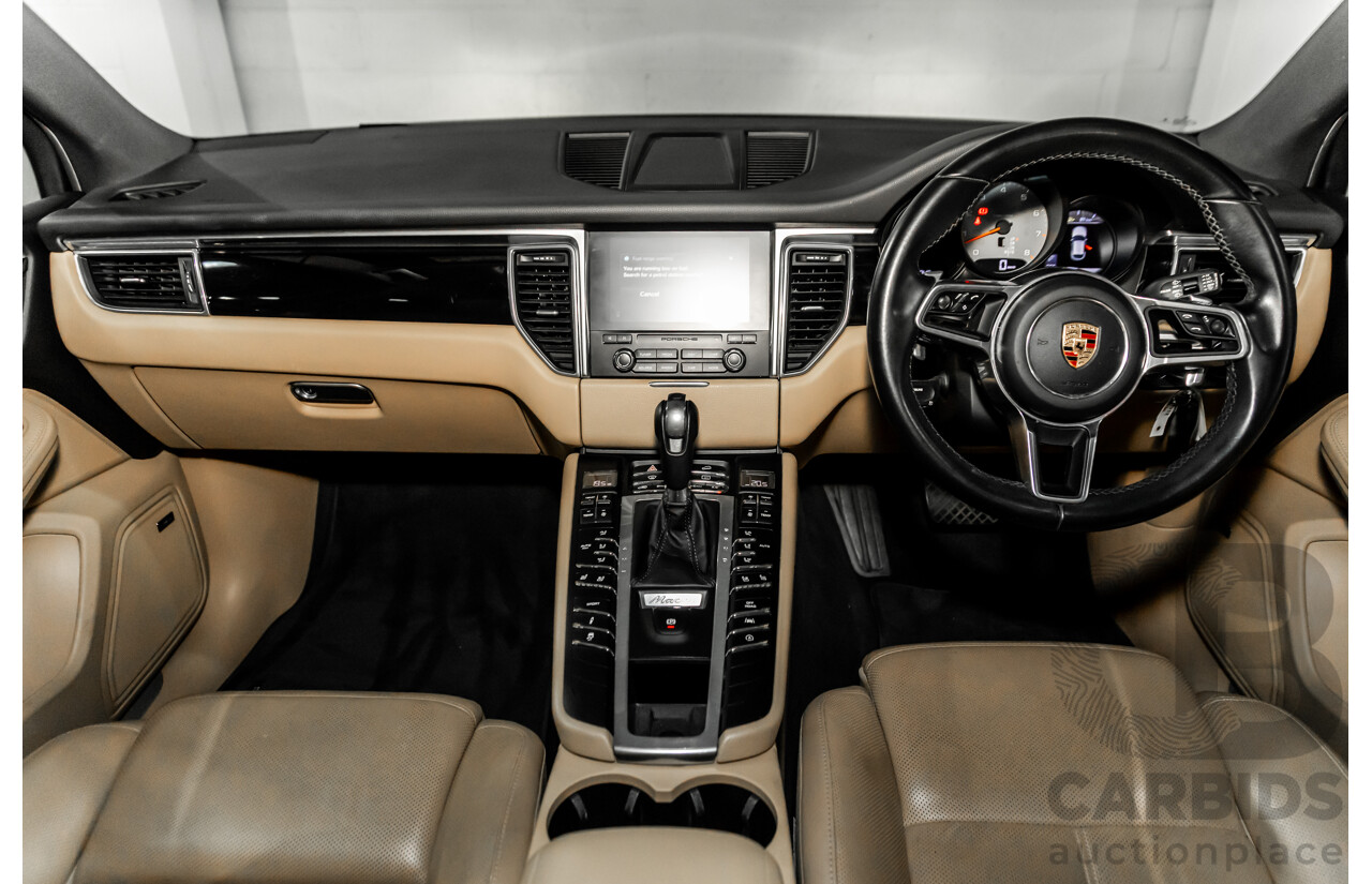 04/2017 Porsche Macan S (AWD) MY17 4d Wagon Volcano Grey Metallic Turbo V6 3.0L