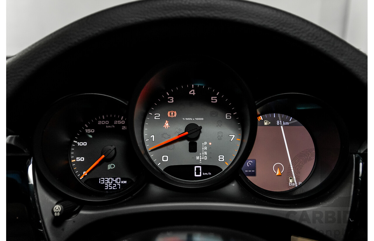 04/2017 Porsche Macan S (AWD) MY17 4d Wagon Volcano Grey Metallic Turbo V6 3.0L