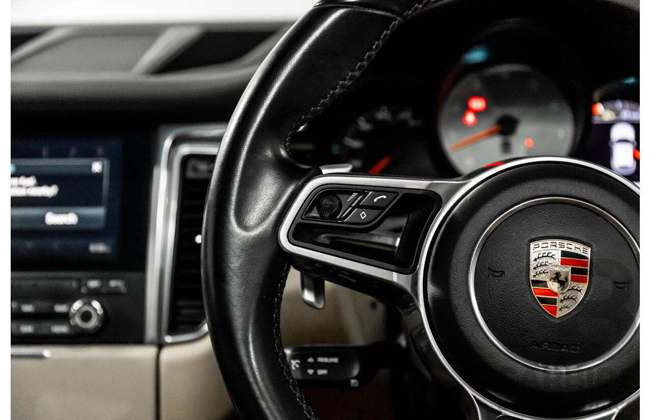 04/2017 Porsche Macan S (AWD) MY17 4d Wagon Volcano Grey Metallic Turbo V6 3.0L