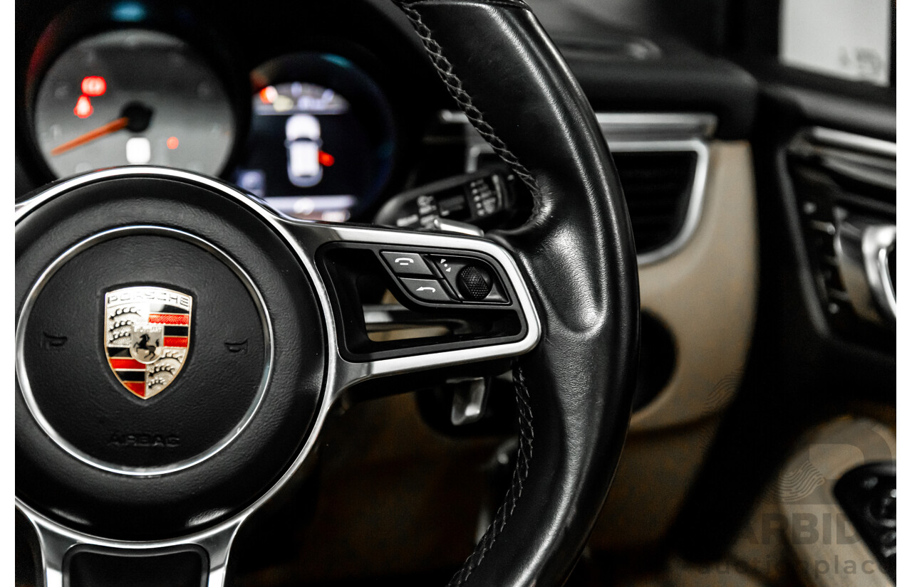 04/2017 Porsche Macan S (AWD) MY17 4d Wagon Volcano Grey Metallic Turbo V6 3.0L