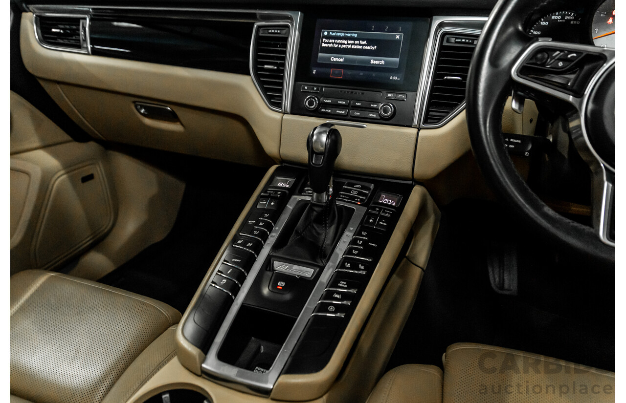 04/2017 Porsche Macan S (AWD) MY17 4d Wagon Volcano Grey Metallic Turbo V6 3.0L