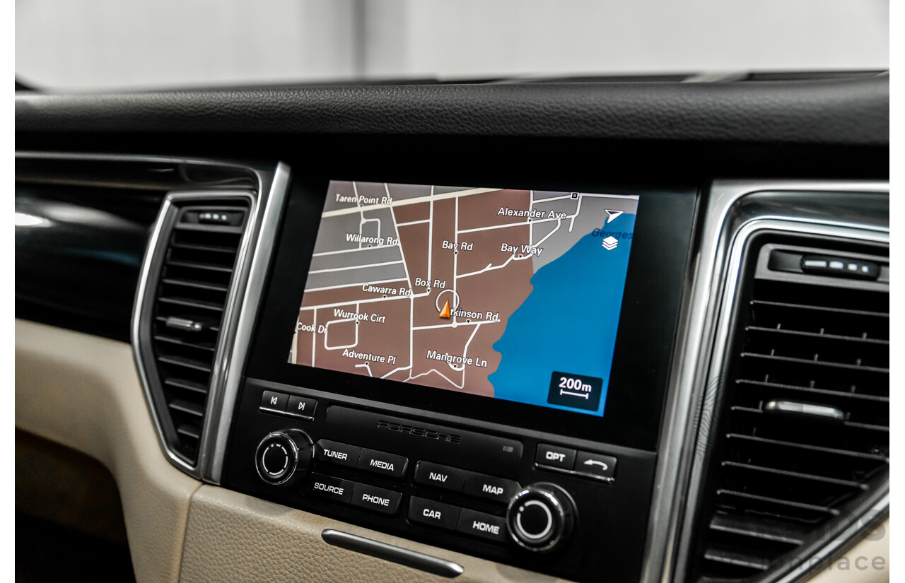 04/2017 Porsche Macan S (AWD) MY17 4d Wagon Volcano Grey Metallic Turbo V6 3.0L