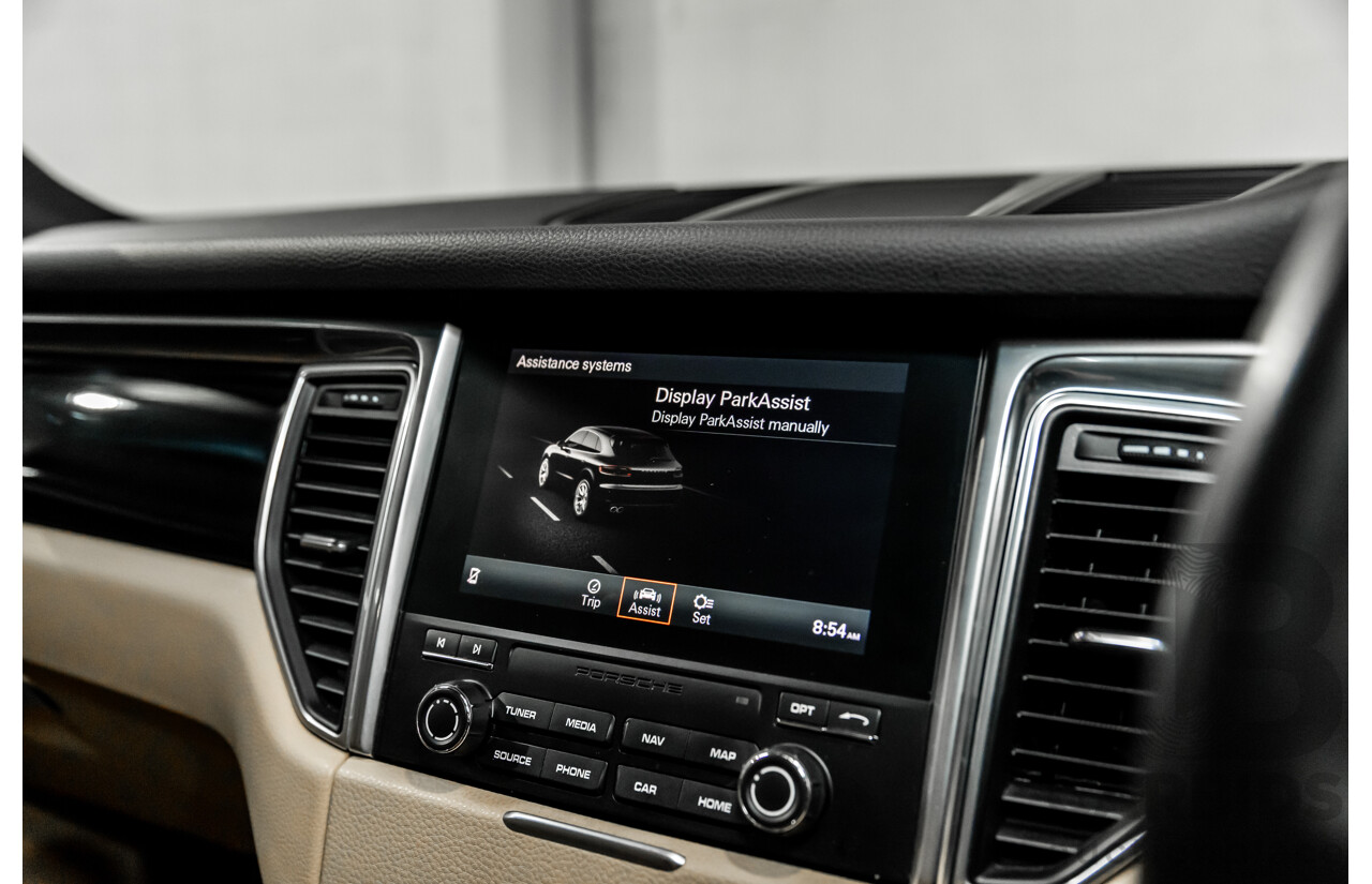 04/2017 Porsche Macan S (AWD) MY17 4d Wagon Volcano Grey Metallic Turbo V6 3.0L