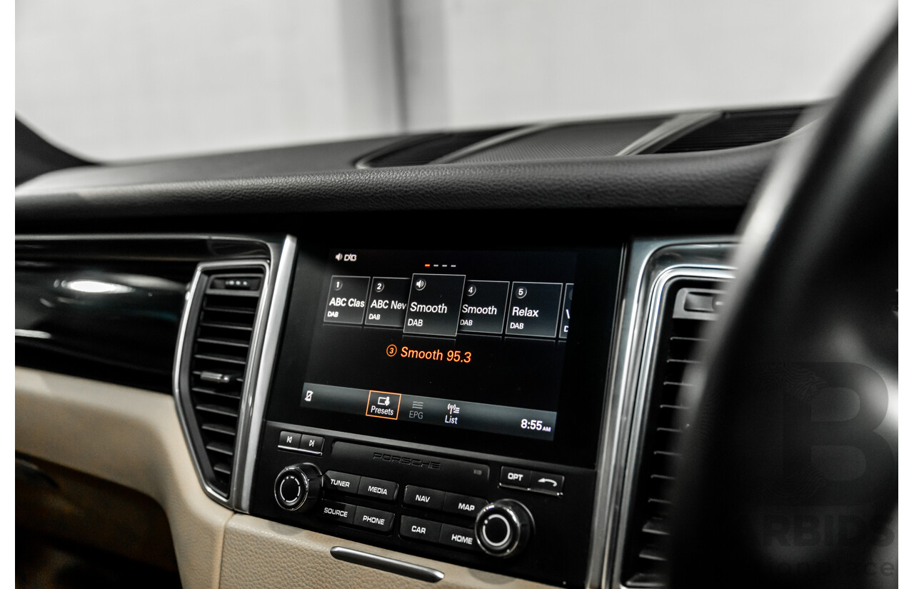 04/2017 Porsche Macan S (AWD) MY17 4d Wagon Volcano Grey Metallic Turbo V6 3.0L