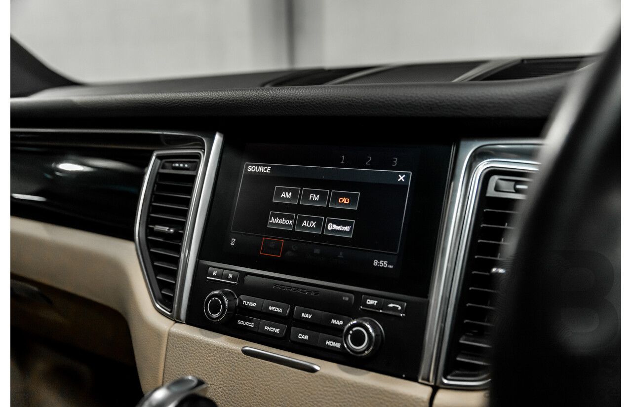 04/2017 Porsche Macan S (AWD) MY17 4d Wagon Volcano Grey Metallic Turbo V6 3.0L