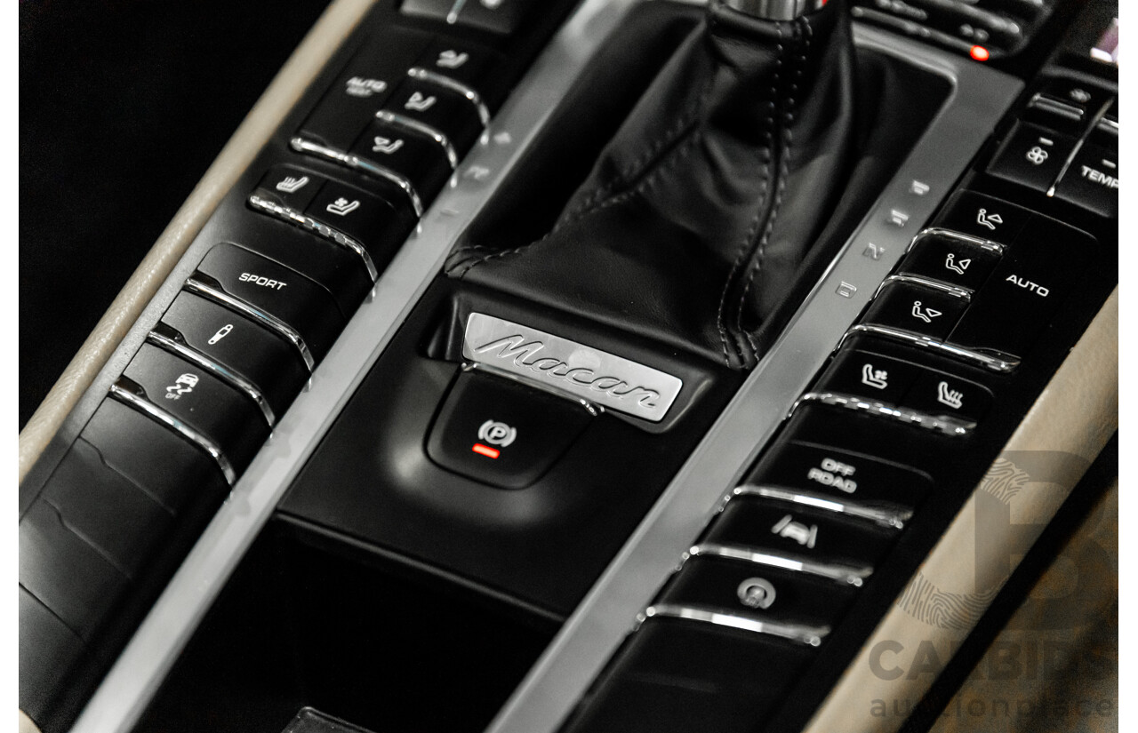 04/2017 Porsche Macan S (AWD) MY17 4d Wagon Volcano Grey Metallic Turbo V6 3.0L