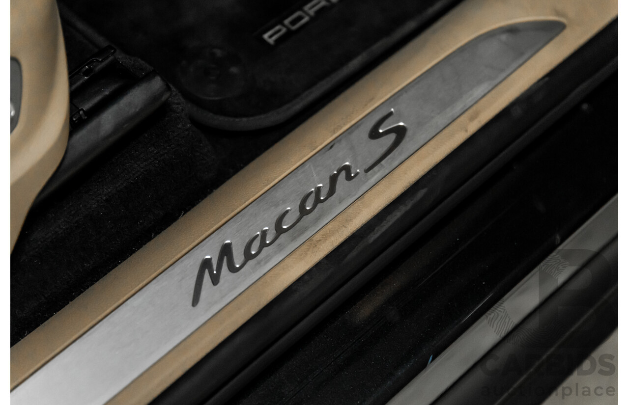 04/2017 Porsche Macan S (AWD) MY17 4d Wagon Volcano Grey Metallic Turbo V6 3.0L