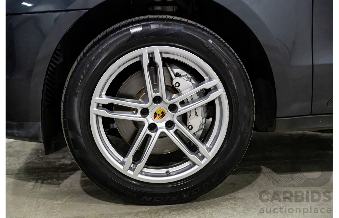 04/2017 Porsche Macan S (AWD) MY17 4d Wagon Volcano Grey Metallic Turbo V6 3.0L