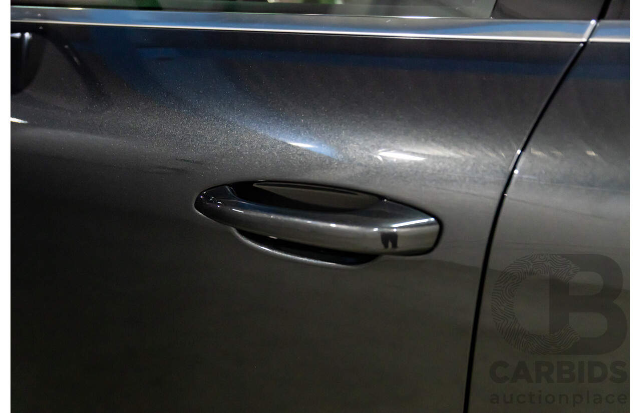 04/2017 Porsche Macan S (AWD) MY17 4d Wagon Volcano Grey Metallic Turbo V6 3.0L