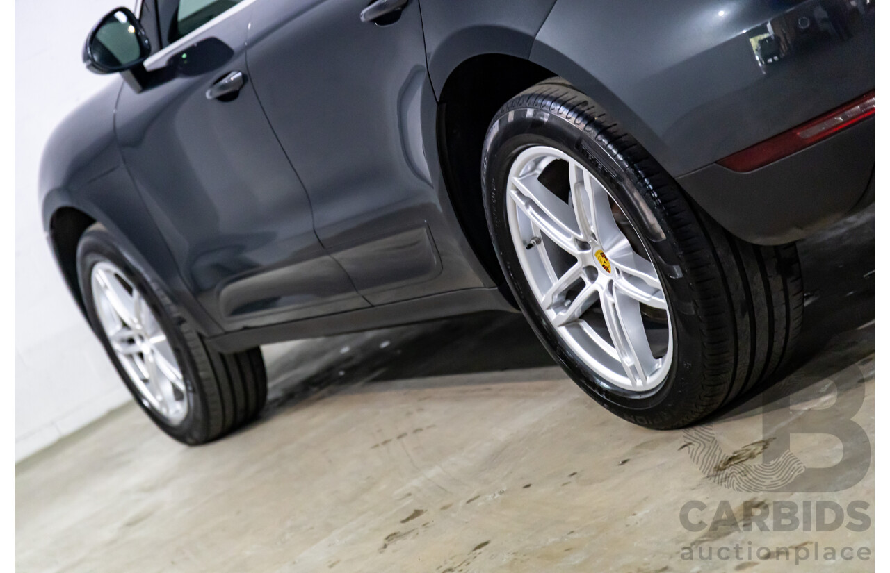 04/2017 Porsche Macan S (AWD) MY17 4d Wagon Volcano Grey Metallic Turbo V6 3.0L
