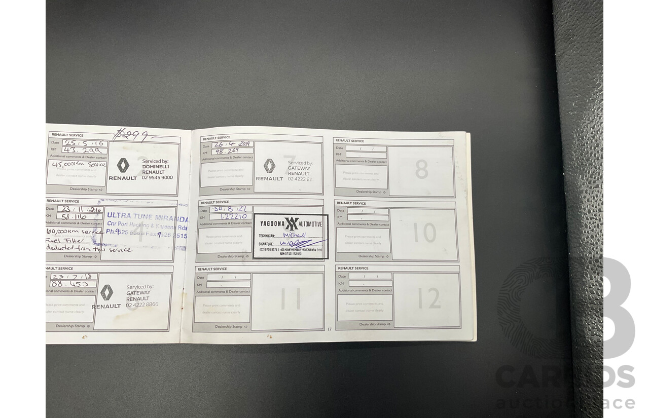 4/2014 Renault Clio Expression X98 5d Hatchback Diamond Black Turbo 1.2L