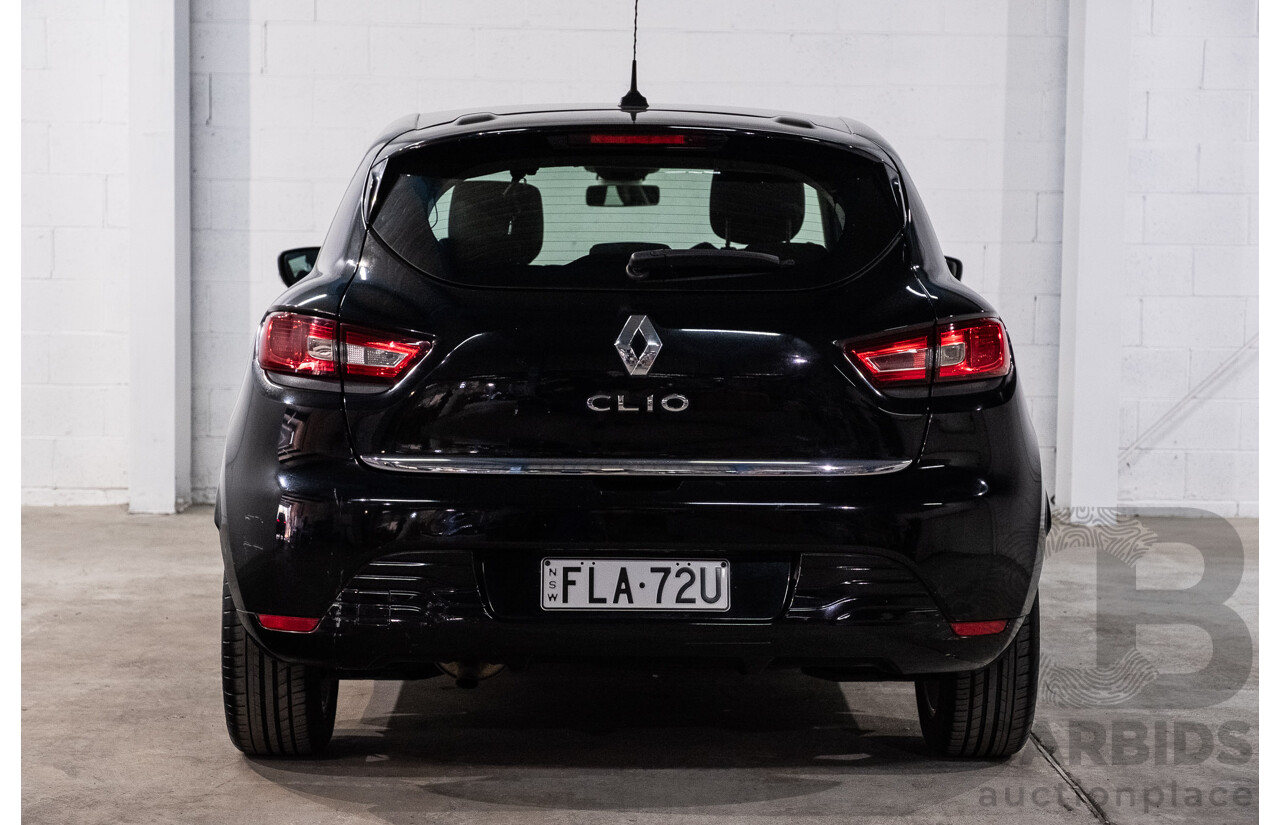 4/2014 Renault Clio Expression X98 5d Hatchback Diamond Black Turbo 1.2L