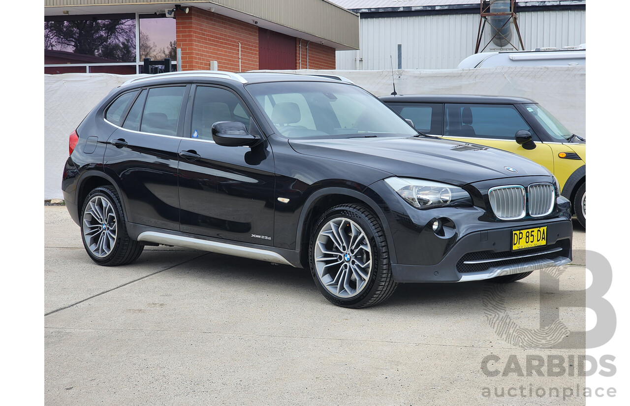 9/2010 Bmw X1 Xdrive 23d E84 4d Wagon Black 2.0L