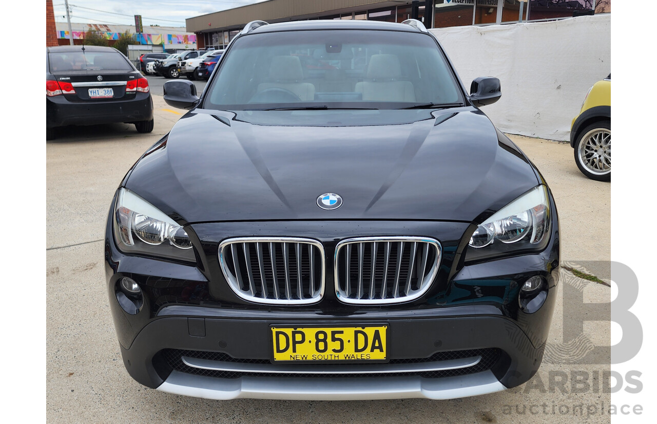 9/2010 Bmw X1 Xdrive 23d E84 4d Wagon Black 2.0L