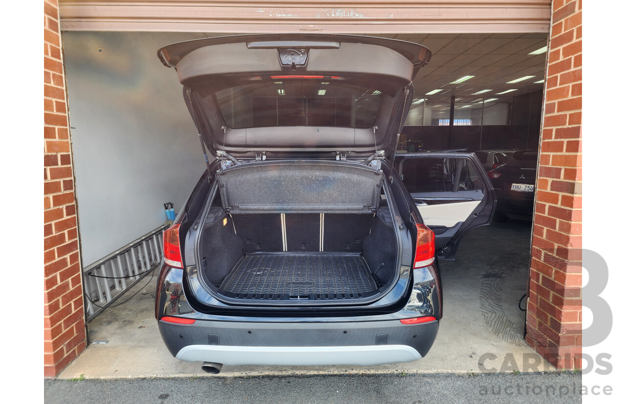 9/2010 Bmw X1 Xdrive 23d E84 4d Wagon Black 2.0L