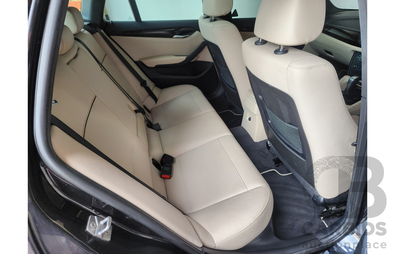 9/2010 Bmw X1 Xdrive 23d E84 4d Wagon Black 2.0L