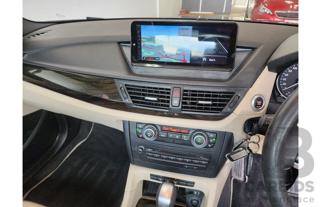 9/2010 Bmw X1 Xdrive 23d E84 4d Wagon Black 2.0L