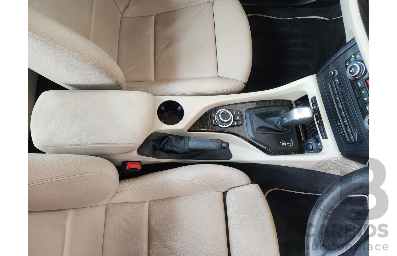 9/2010 Bmw X1 Xdrive 23d E84 4d Wagon Black 2.0L